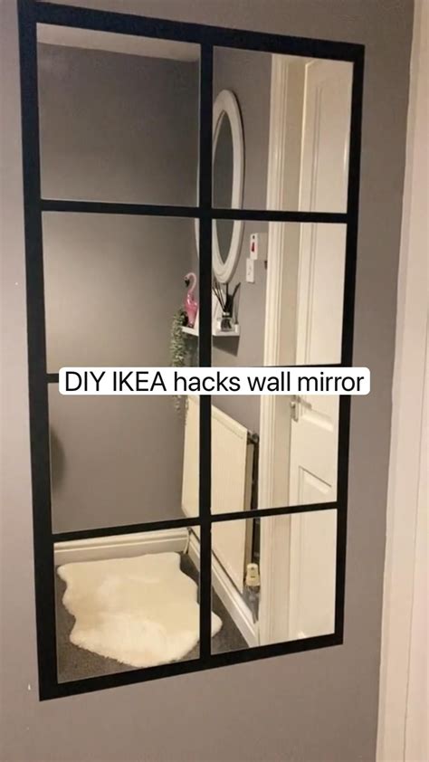 Diy Ikea Hack Wall Mirror Artofit