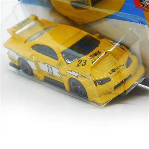 Macheta Metalica Hot Wheels Nissan Silvia Liberty Walk Culoare Galben 1 64 Colectia 2022