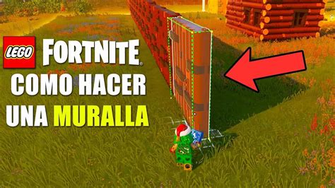 Como Construir Las Murallas Para Tu Aldea En Lego Fortnite Youtube