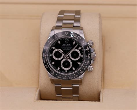 Rolex Daytona Black Dial 116500LN – 2021 Box & Papers – Nashville Watch