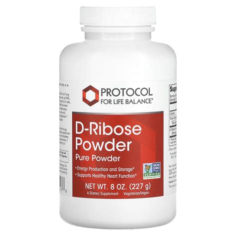 Protocol For Life Balance D Ribose Powder Oz G