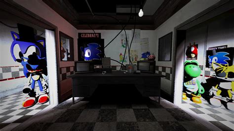 Five Nights At Sonics Office By Jklol1243 On Deviantart