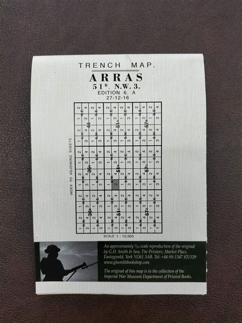 Reproduction WW1 Trench Maps - The Keep Military Museum