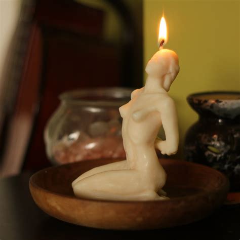 Nude Woman Candle Etsy