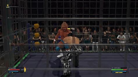 WWE 2K24 The Great Muta VS Lex Luger Steel Cage United States