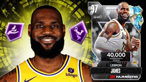 Free Galaxy Opal Lebron James Gameplay King James Is An Elite Dom