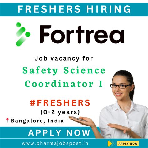 Fortrea Hiring FRESHERS Experience Candidate For Safety Science