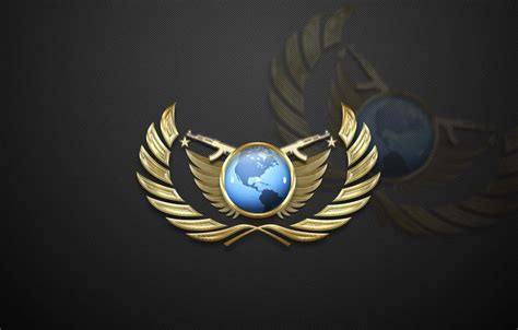 Download Global Elite Logo Counter Strike Global Offensive Background