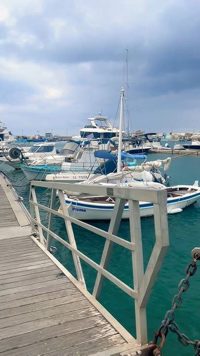 Gorgeous Harbour And Boats Of Paphos 🌊🛥️💙😍 Youtube