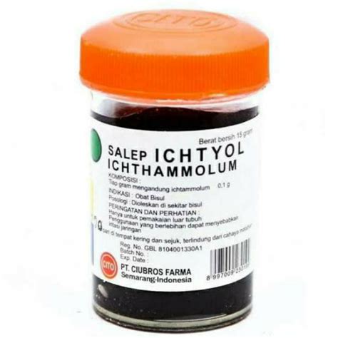 Jual Salep Ichtyol Cito Salep Bisul Salep Hitam Shopee Indonesia