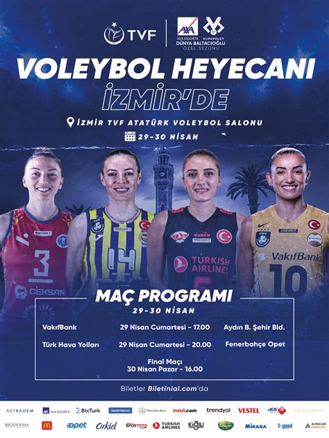 Axa Sigorta Kupa Voley Final Kadınlar biletinial