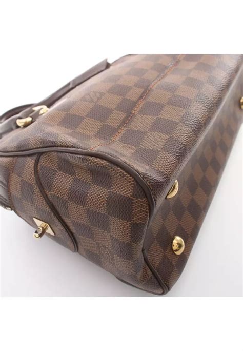 Louis Vuitton Pre Loved Louis Vuitton Duomo Damier Ebene Handbag Pvc