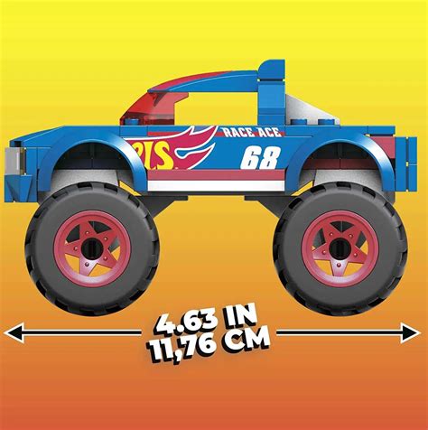 Hot Wheels Mega Construx Monster Trucks Race Ace Set Mattel ToyWiz