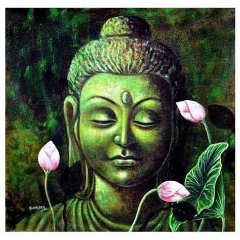 Meditating Buddha Painting at Rs 9000 | बुद्धा पेंटिंग in Mumbai | ID ...