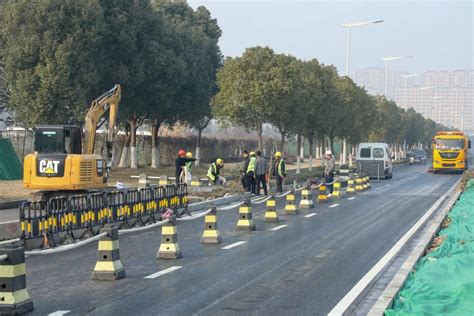 通车！昆山祖冲之路（城北西路—传是路段）完成道路优化开放交通聚焦昆山 昆山论坛