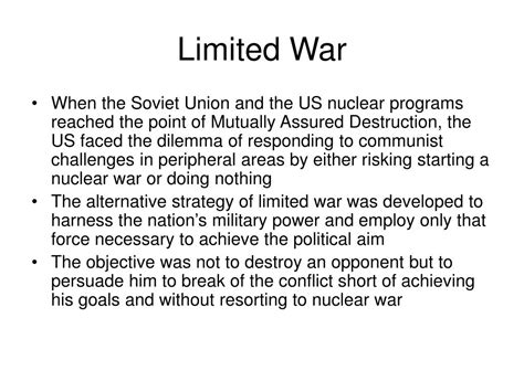 PPT - Vietnam Theme: Problems with limited war PowerPoint Presentation ...