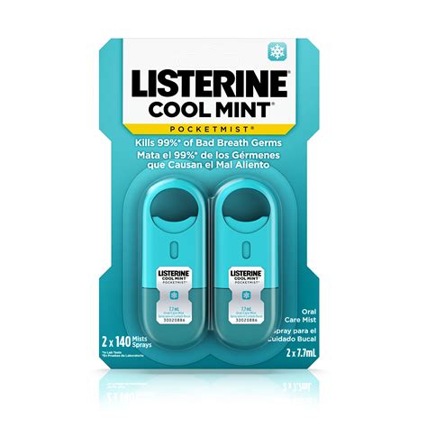 Amazon Listerine Pocketpaks Cool Mint Count Breath Strips