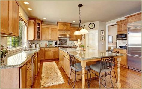 Kitchen Color Ideas With Brown Cabinets Kitchen Home Design Ideas