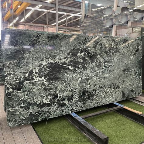 High Polished Verde Alpi Marble Slabs From China StoneContact