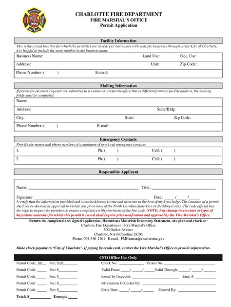 Fillable Online Fire Marshal S Forms And Applications Fax Email Print