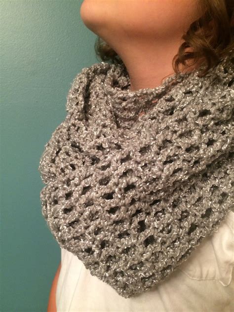 Handmade Crochet Infinity Scarf