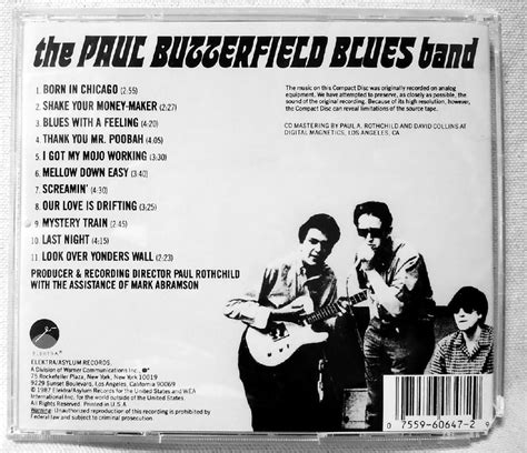 Paul Butterfield Blues Band Cd Cdn