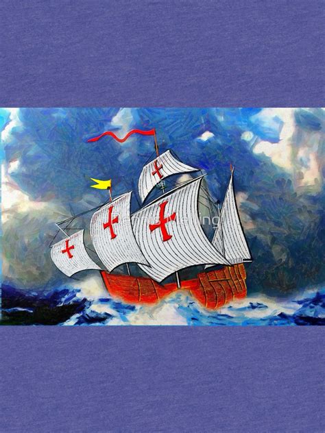 Christopher Columbus Ship Painting at PaintingValley.com | Explore ...