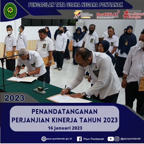 Penandatanganan Perjanjian Kinerja Tahun 2023