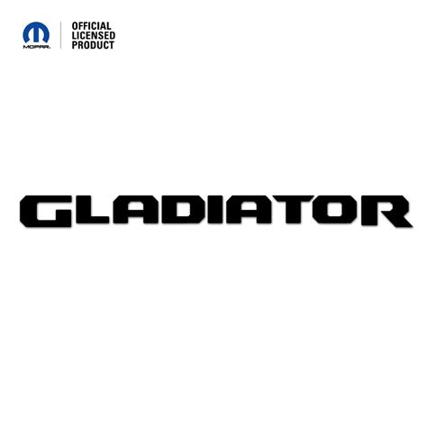 Gladiator Jt Tailgate Lettering Kit — Azzys Design Works