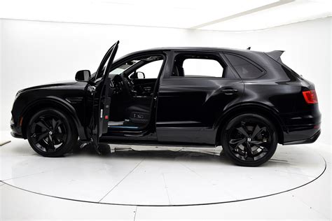 Used 2018 Bentley Bentayga Black Edition For Sale ($165,880) | Bentley Palmyra N.J. Stock #1560JI