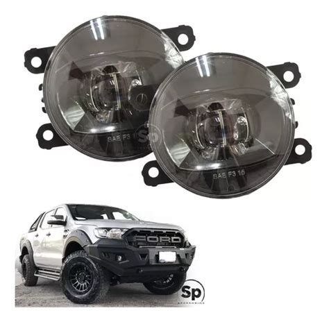 Faros Led Niebla Ford Ranger Luz Blanca