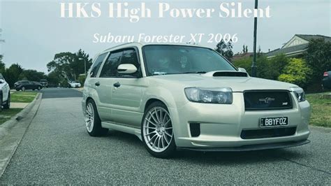 Hks High Power Catback Exhaust Sound Clips Subaru Forester Sg Xt