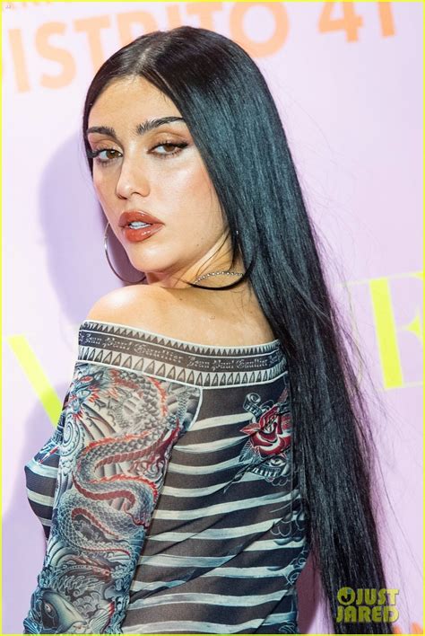 Lourdes Leon Wears Another Extremely Sheer Outfit This Time For Fashion Night Out In Spain