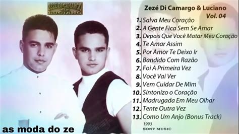 Zezé Di Camargo e Luciano Cd 1994 Completo YouTube