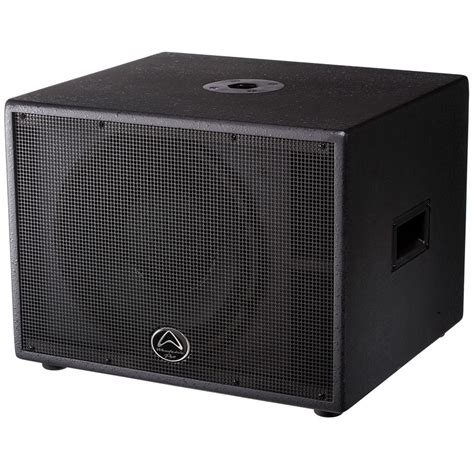 Wharfedale Titan Sub A Inch Powered Subwoofer Black Marshall Music