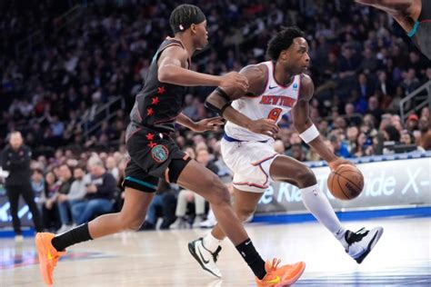 Knicks' OG Anunoby is no stranger to playing a lot of minutes