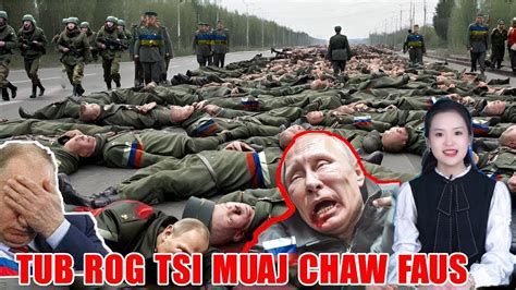 RUSIA UKRAINE 24 4 TUB ROG TUAG TAG PUTIN TEBCHAWS KAWG TU NOOB