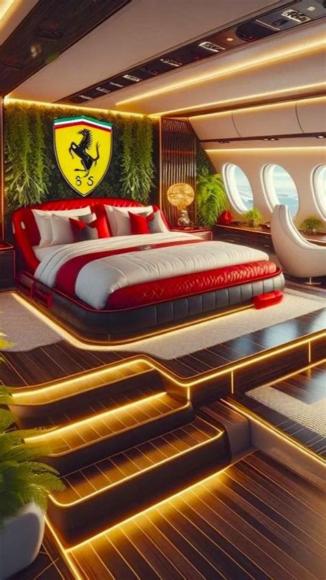 Luxury Boeing Ferrari - Airplane Bedroom | Katamaran, Luxus, Möbel