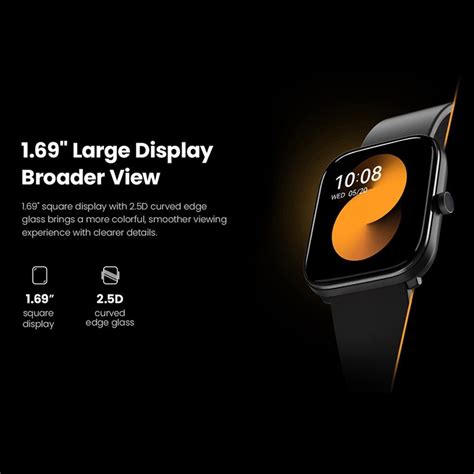 Haylou LS02 Smart Watch Fitness Tracker 12 Sports Mode Mobile Phones