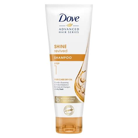 Dove Pure Care Dry Oil Shampoo For Dry Hair 250ml From Ocado