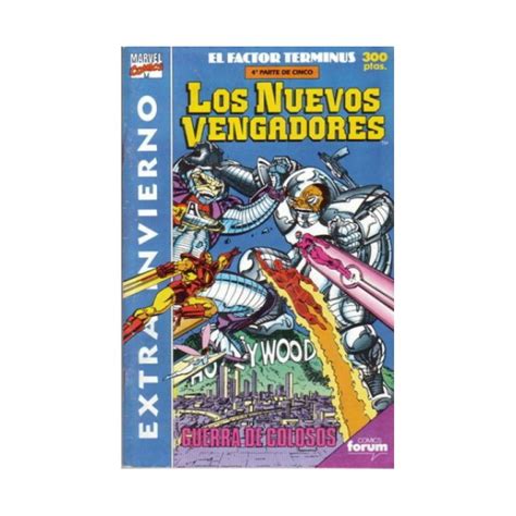 LOS NUEVOS VENGADORES VOL 1 EXTRA INVIERNO 1991 EL FACTOR TERMINUS 4ª PARTE