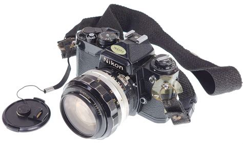 Lot - Vintage Nikon Camera w/ NIKKOR-S Auto Lens