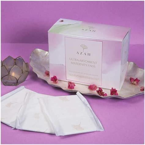 Buy Azah Ultra Absorbent Organic Cotton Xxxl Maternity Pads Online At