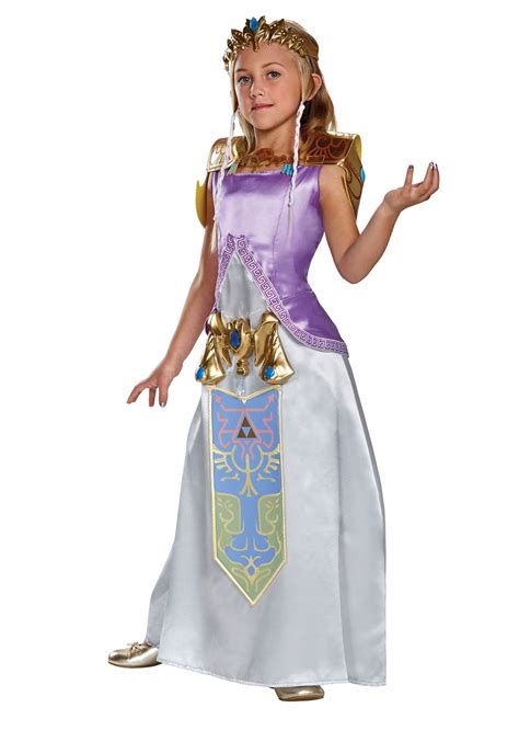 Deluxe Zelda Costume For Girls