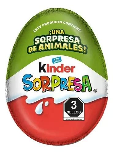 6 Pzas Huevo De Chocolate Kinder Sorpresa Natoons 20 G MercadoLibre