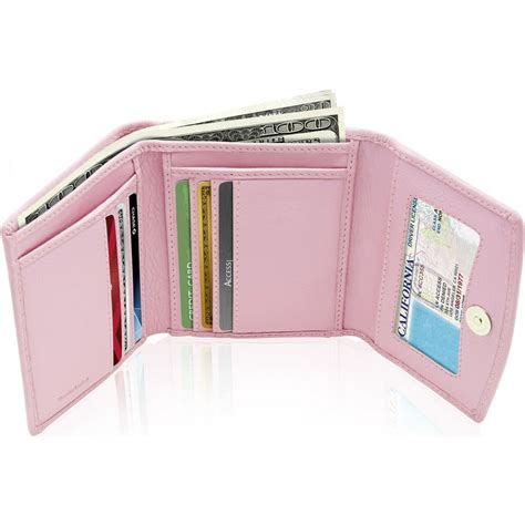 Access Denied Small Rfid Wallets For Women Leather Slim Compact