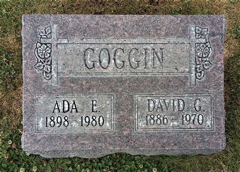 David Gregar Goggin 1886 1970 Memorial Find A Grave