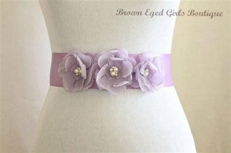 Lilac Bridal Sash Lilac Bridal Sash Lilac Wedding Belt Lavender