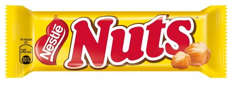 Создать мем "шоколадный батончик натс, батончик nuts шоколадный 50г ...