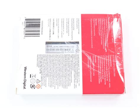 WD Red SA500 500GB WDS500G1R0B-68A4Z0 SSD M.2 2280 SATA 6Gb/s ...